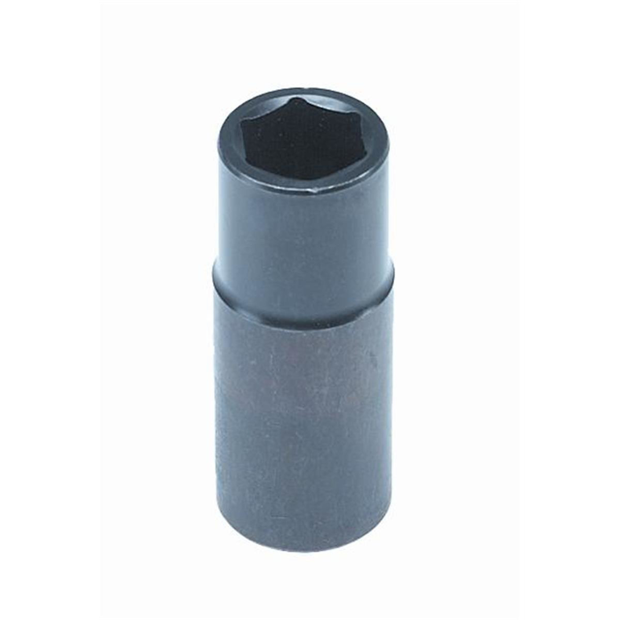 Milton Industries Dual-Sided Socket Lugnut Removal Tool — 1/2in. Drive, 18.5mm/19.5mm, Chrome Cap Buster, Model# LTILT-1250